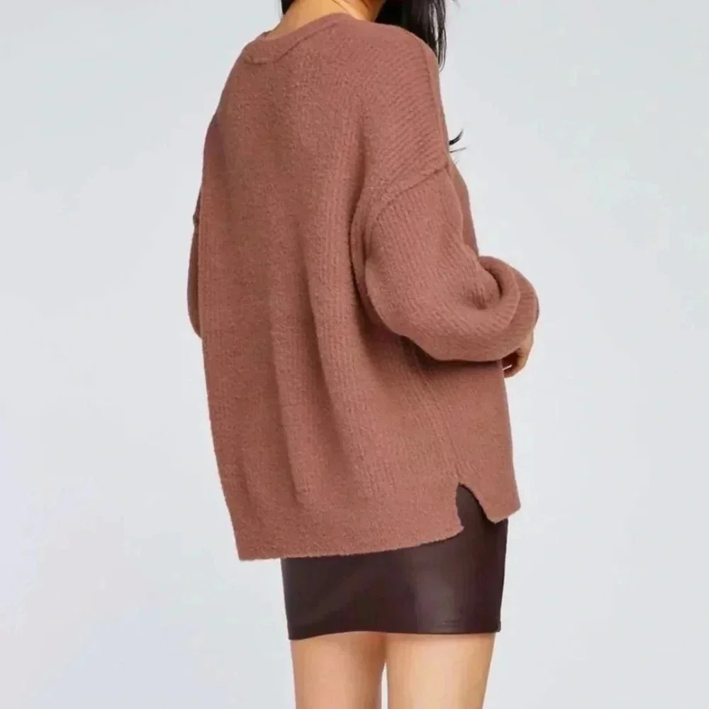 Gentle Fawn Cozy Plush Shaugnessey fleece fuzzy sweater L - Picture 3 of 13